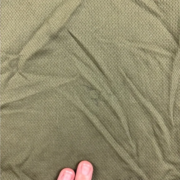 HELLY HANSEN Mens Green Lifa Base layer Stripe Long Sleeved Crew Shirt size: XL - Picture 10 of 12